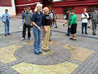 D1--02 Zero point of Road Measures at Red Square, Moscow, Russia.JPG